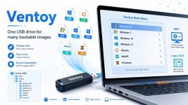 Ventoy: как сделать мультизагрузочную флешку с Windows, Linux, WinPE и ISO